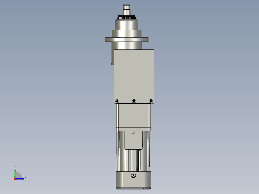 XMJ10101-02A旋转工装台总成左视图