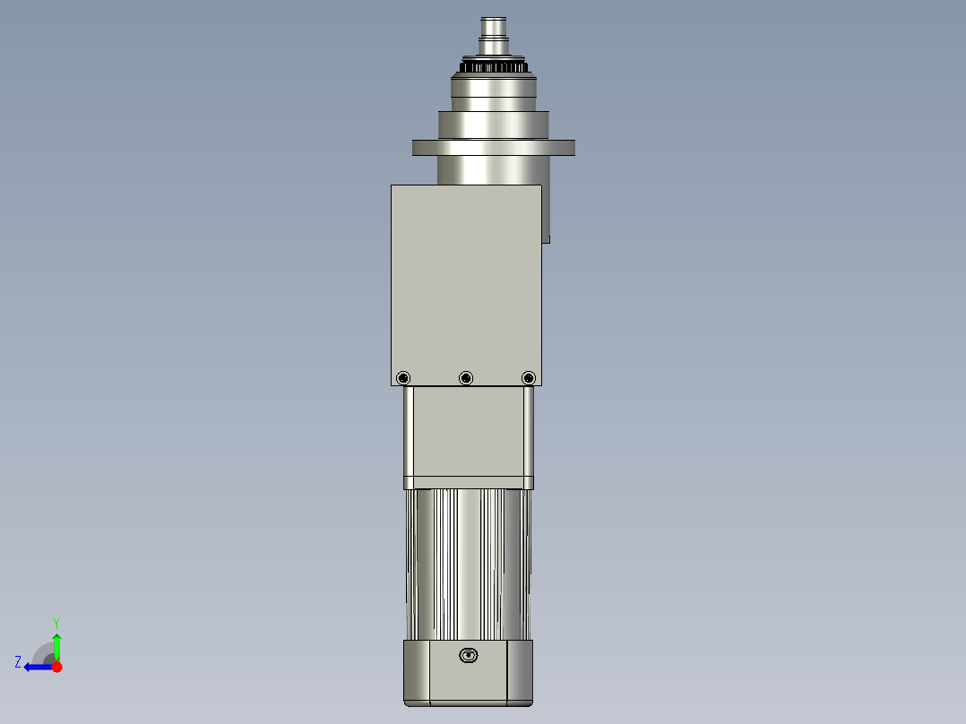 XMJ10101-02A旋转工装台总成右视图