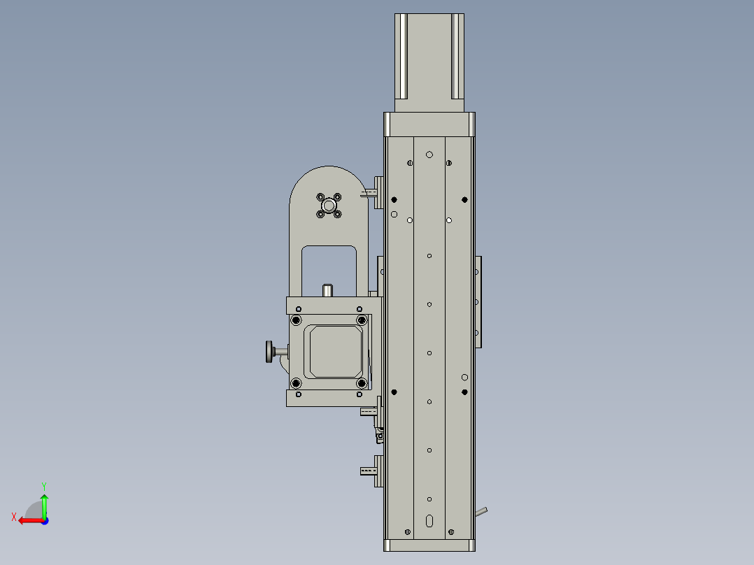 焊锡模组后视图