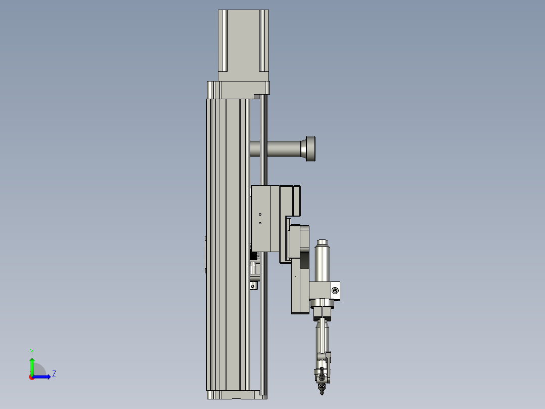 焊锡模组左视图