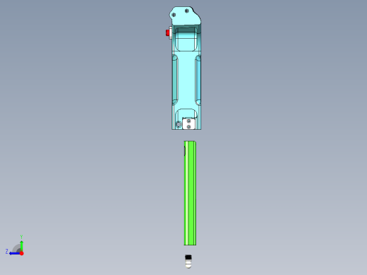 鹰钩自动弹弓（金属顶球版）右视缩略图