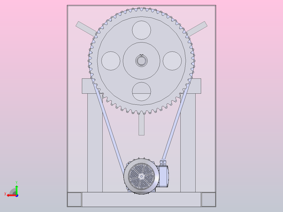 A8 开卷机后视图