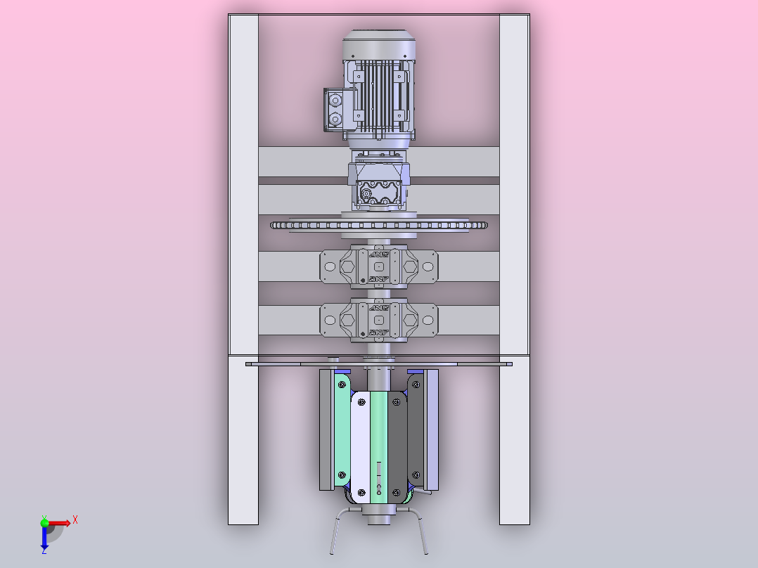 A8 开卷机俯视图