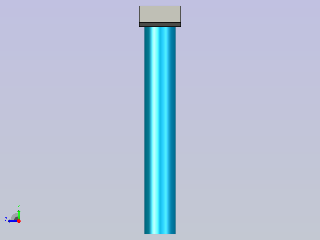 基于书籍的模型右视图