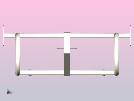 壁挂式阁楼梯子前视缩略图