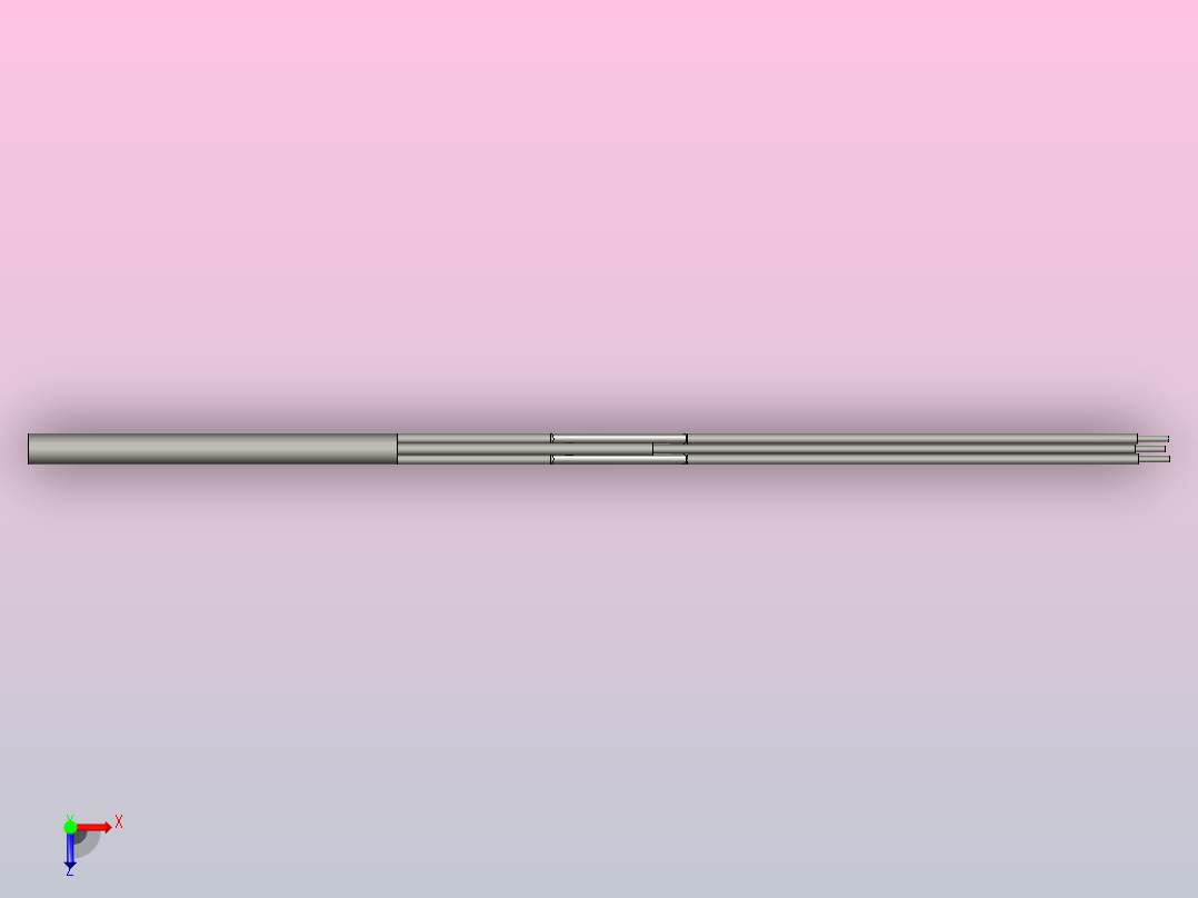 加热器ZIM94-D10-L120-W250-V220俯视图