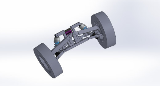 遥控玩具小车结构3D图纸 Solidworks设计缩略图