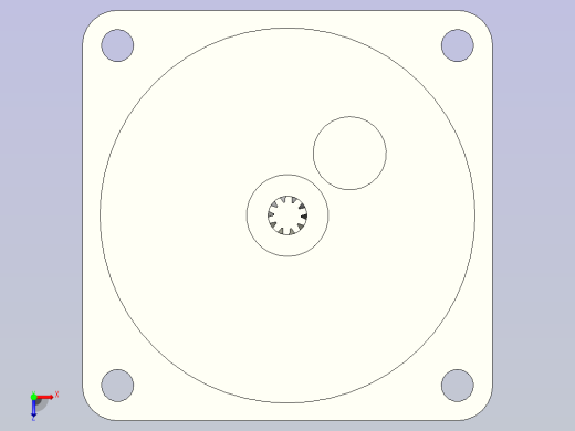 东历电机减速器 3GN-10X俯视缩略图