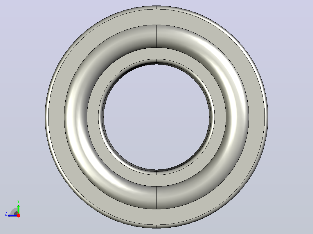 SKF自调心球轴承ball_bearing_1318_k_0右视图