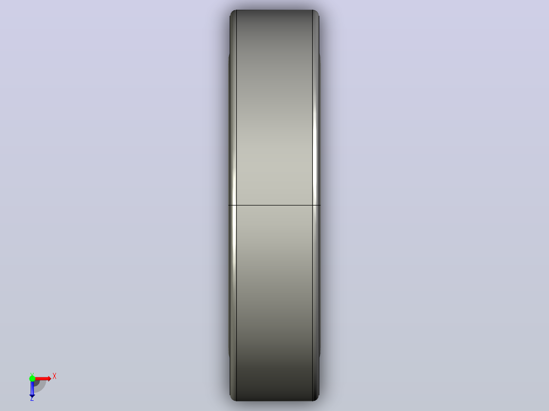 SKF自调心球轴承ball_bearing_1318_k_0俯视图