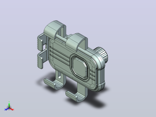 手机支架正等轴测缩略图