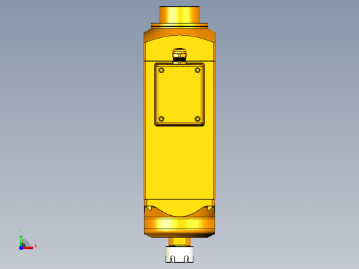 5360B-ER25铝材高精雕铣系列手动换刀电主轴[SFM5360B-06-2.2KW-TMP-ER25]前视缩略图