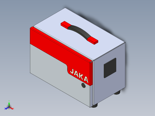 JAKA控制柜正等轴测缩略图