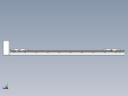 皮带直线轴双滑块型TPA-GCBS-150-P80-L475-RU-M75-N3右视缩略图