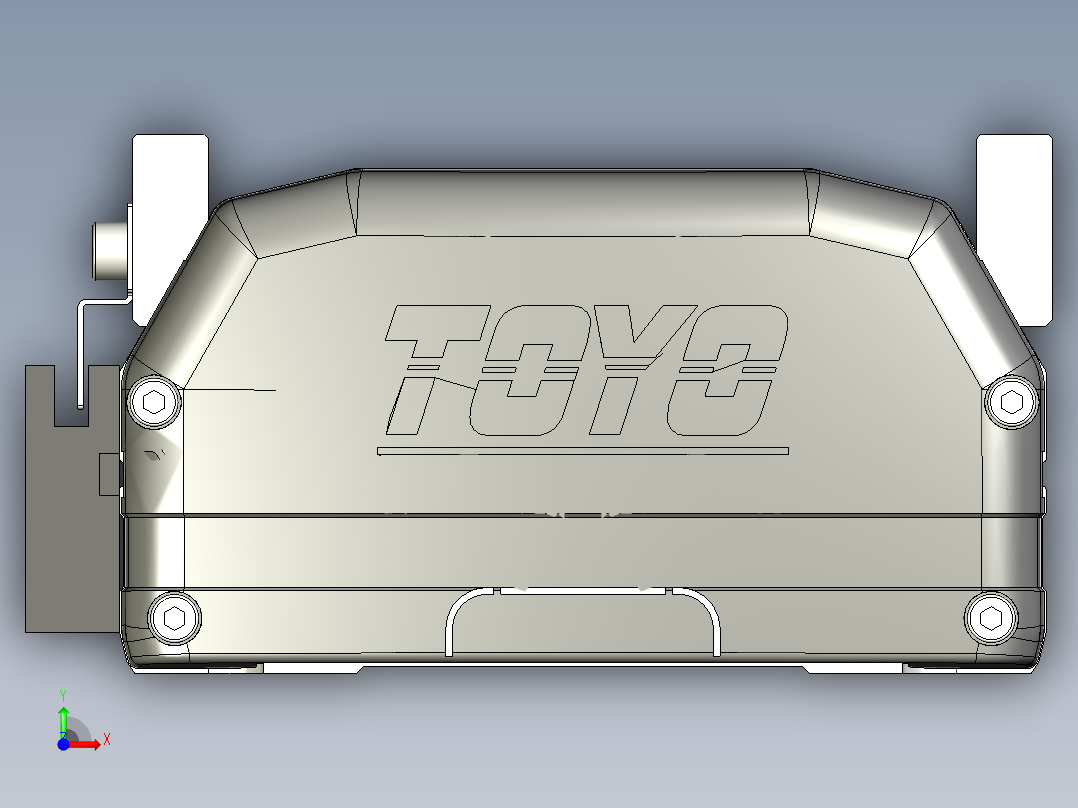 Toyo东佑达直线模组-ETH13-100-BC-400W前视图