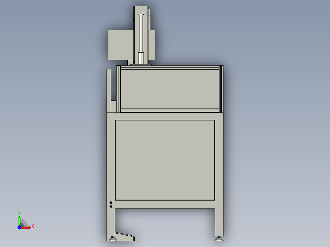 3代整形机前视图