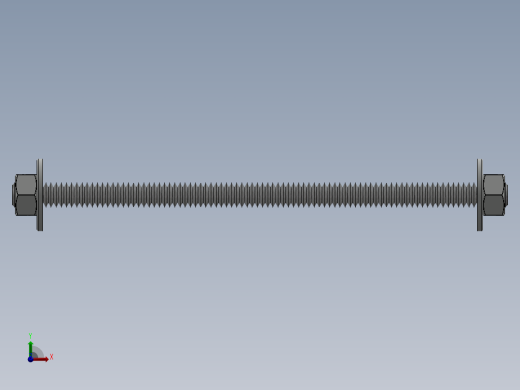 紧固件-0.3125 All-Thread前视缩略图