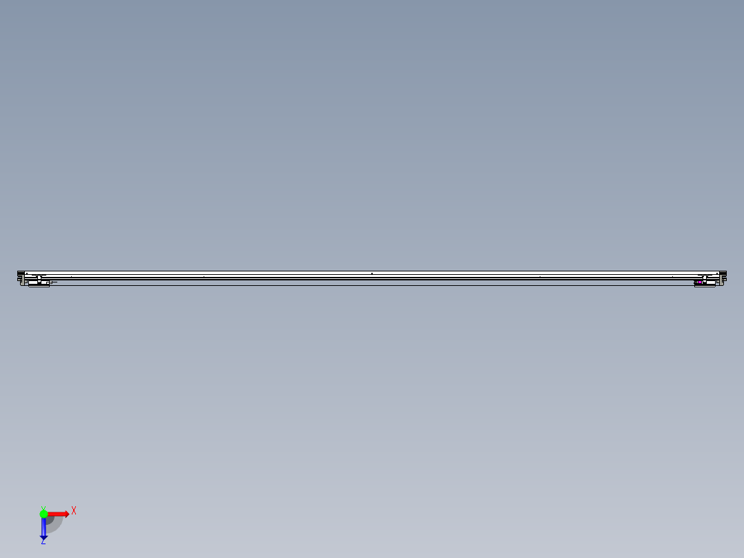 威洛博VL系列3d模型模组2VL14S1Y-S3400俯视图
