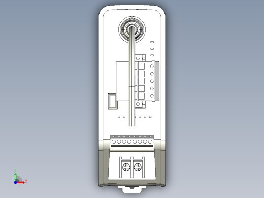 基恩士N-R4_kc图纸模型前视缩略图