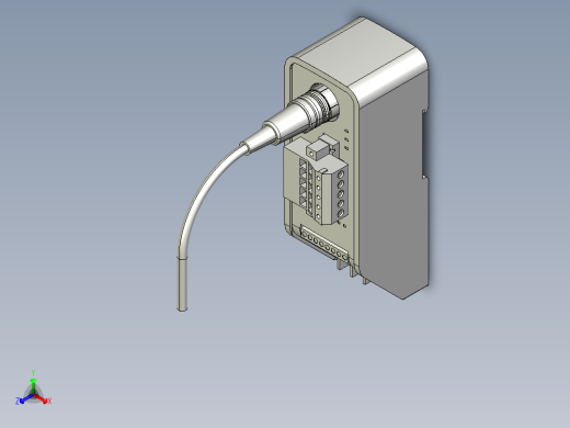 基恩士N-R4_kc图纸模型正等轴测缩略图