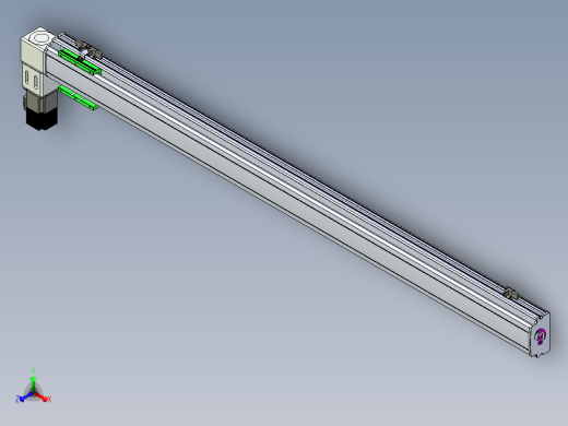 同步带滑台-半封闭B10-L90-S1300-L-P40-D3