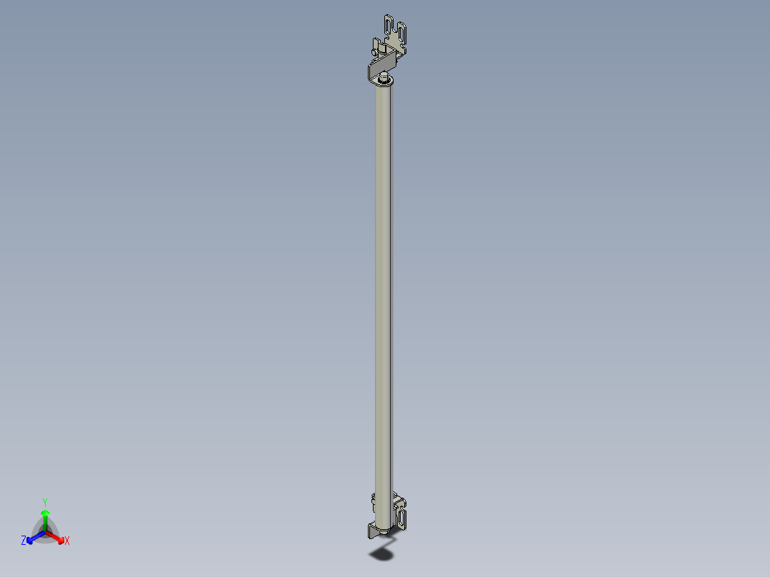 基恩士SL-JB55_back-mount_kc图纸模型主视图