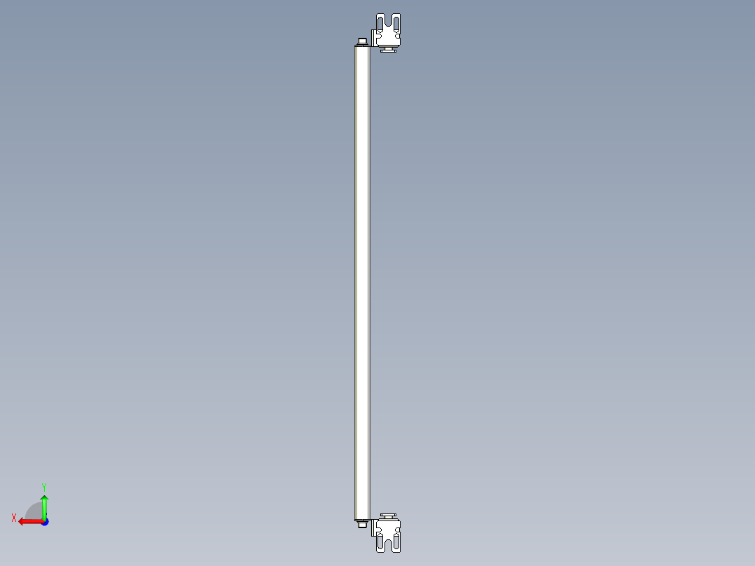 基恩士SL-JB55_back-mount_kc图纸模型后视图