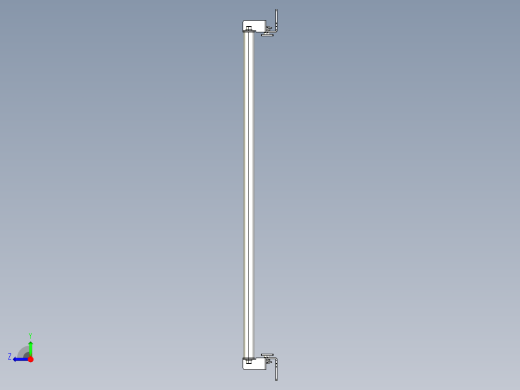 基恩士SL-JB55_back-mount_kc图纸模型右视缩略图