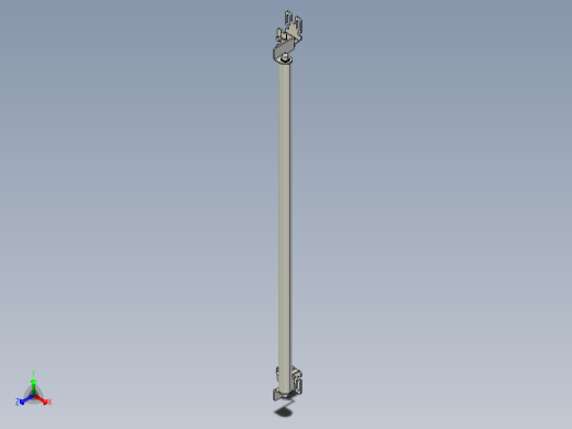 基恩士SL-JB55_back-mount_kc图纸模型正等轴测缩略图