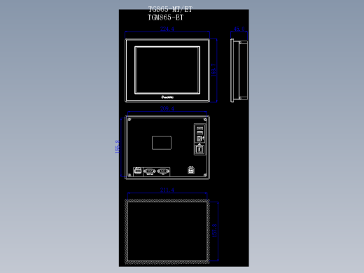人机界面TG(M)865