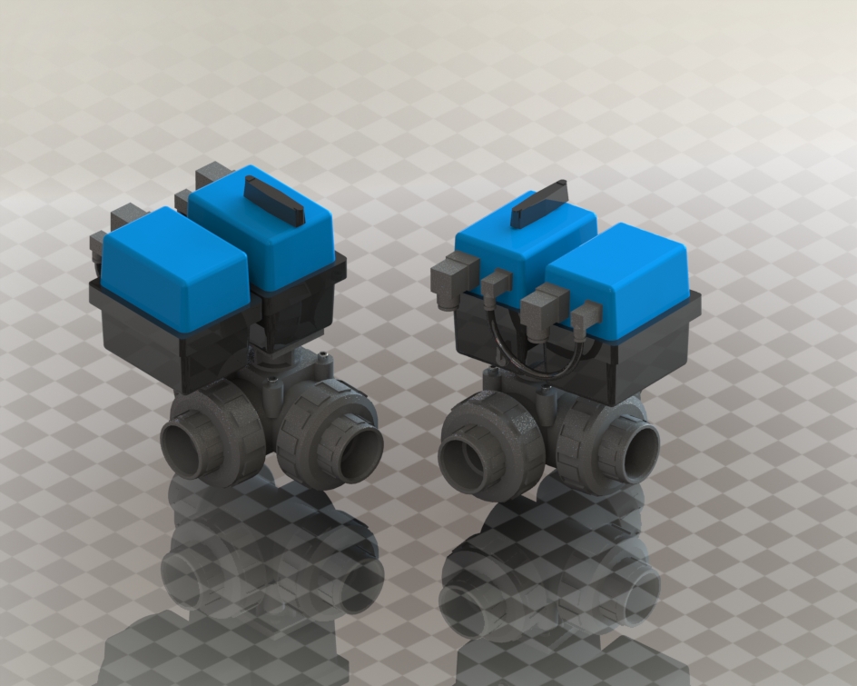 球阀3路电动驱动