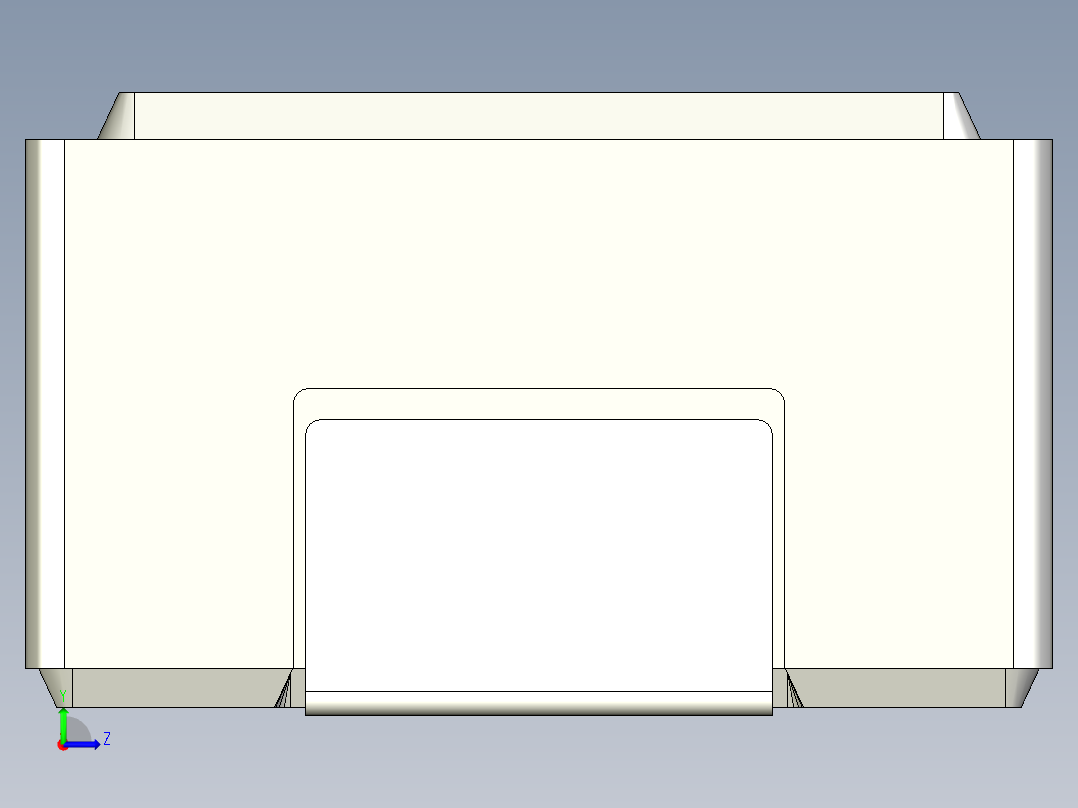 元器件3D封装L6.6X776左视图