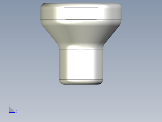 KK把手(不銹鋼)-3D多系列多零件图纸模型左视缩略图