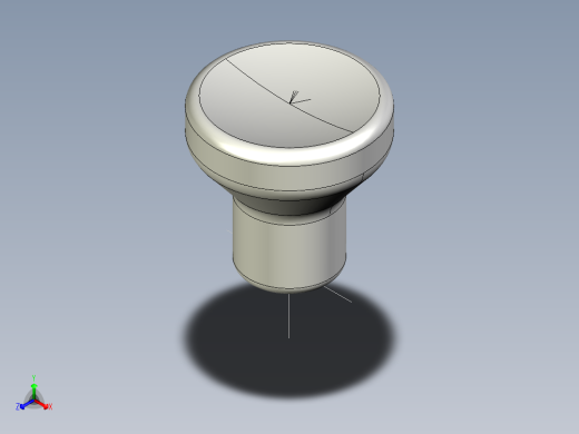 KK把手(不銹鋼)-3D多系列多零件图纸模型正等轴测缩略图