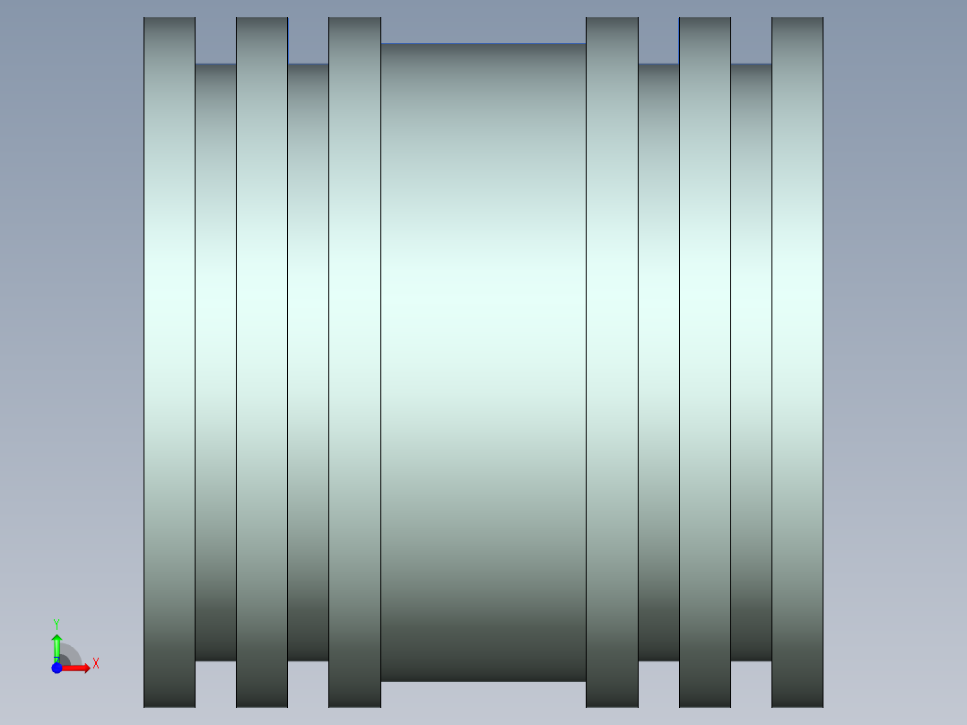 活塞机械加工工艺规程及工艺装备夹具设计【含CAD图和全套卡片】前视图