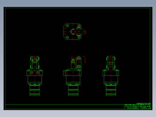 KOSMEKLKA0750-SCM_rev1多系列多零件图纸模型