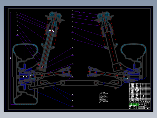 JX226-桑塔纳2000前后悬架结构设计