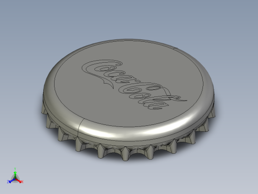 瓶盖、盖子(43)正等轴测缩略图