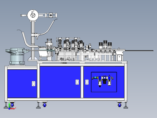 集冲模、装配和检测于一体的装配机sw19可编辑前视缩略图