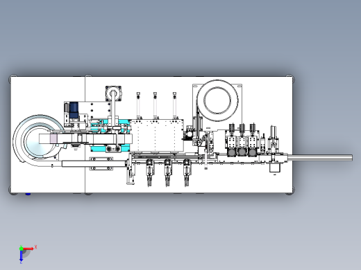 集冲模、装配和检测于一体的装配机sw19可编辑俯视缩略图