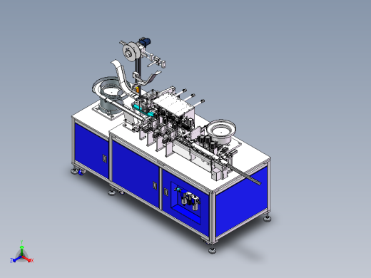 集冲模、装配和检测于一体的装配机sw19可编辑正等轴测缩略图