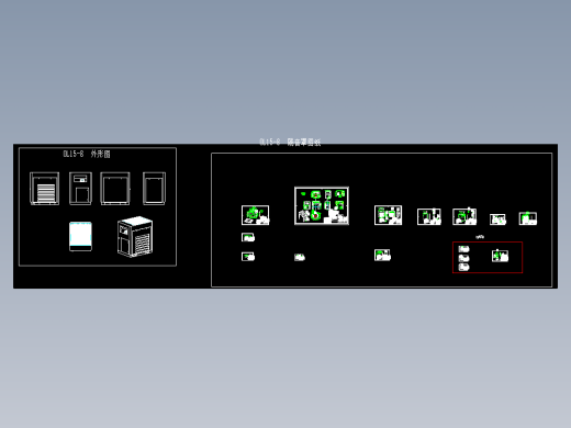 隔音罩图纸钣金图