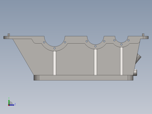 变速箱总成左视缩略图