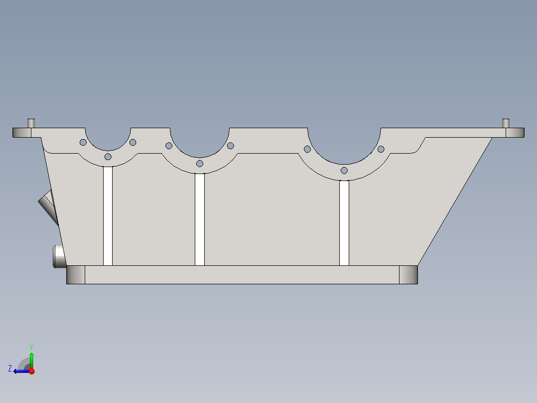 变速箱总成右视图