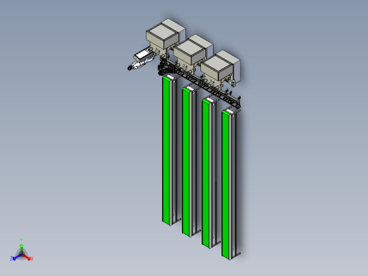 自动剥线机设备与上下料机械手组合