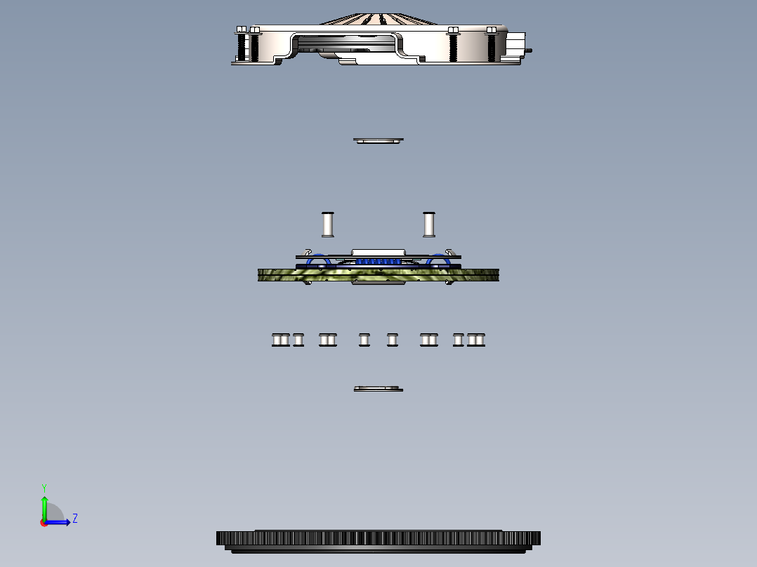 离合器(34)左视图