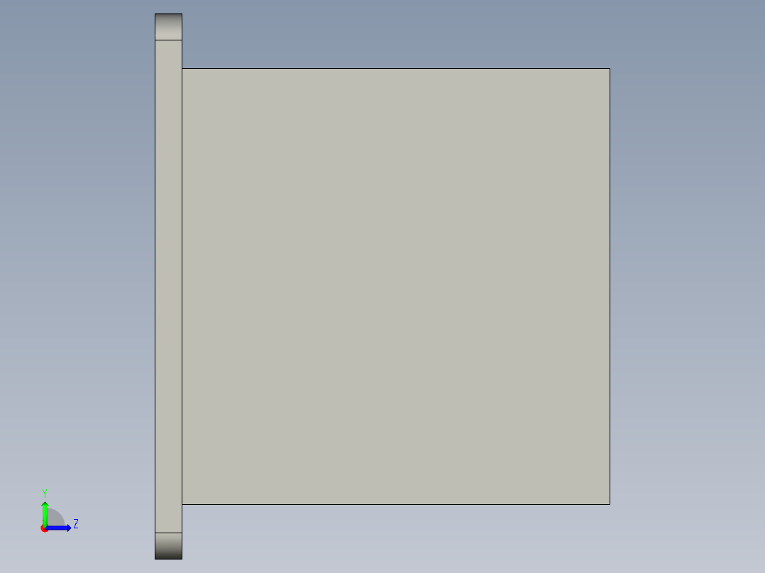 SF120E调速器包含在电机名称中ZB左视图