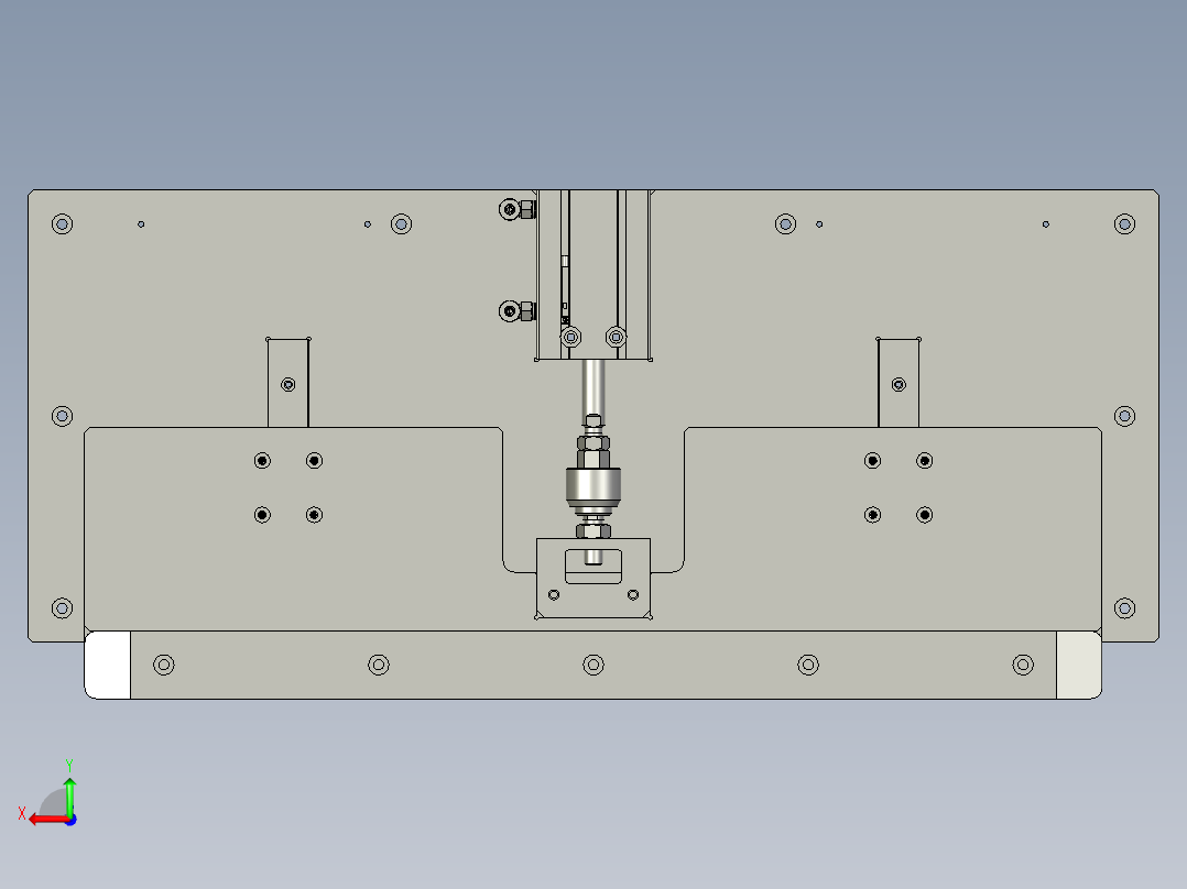 170423A4-NG入口阻挡组件1后视图