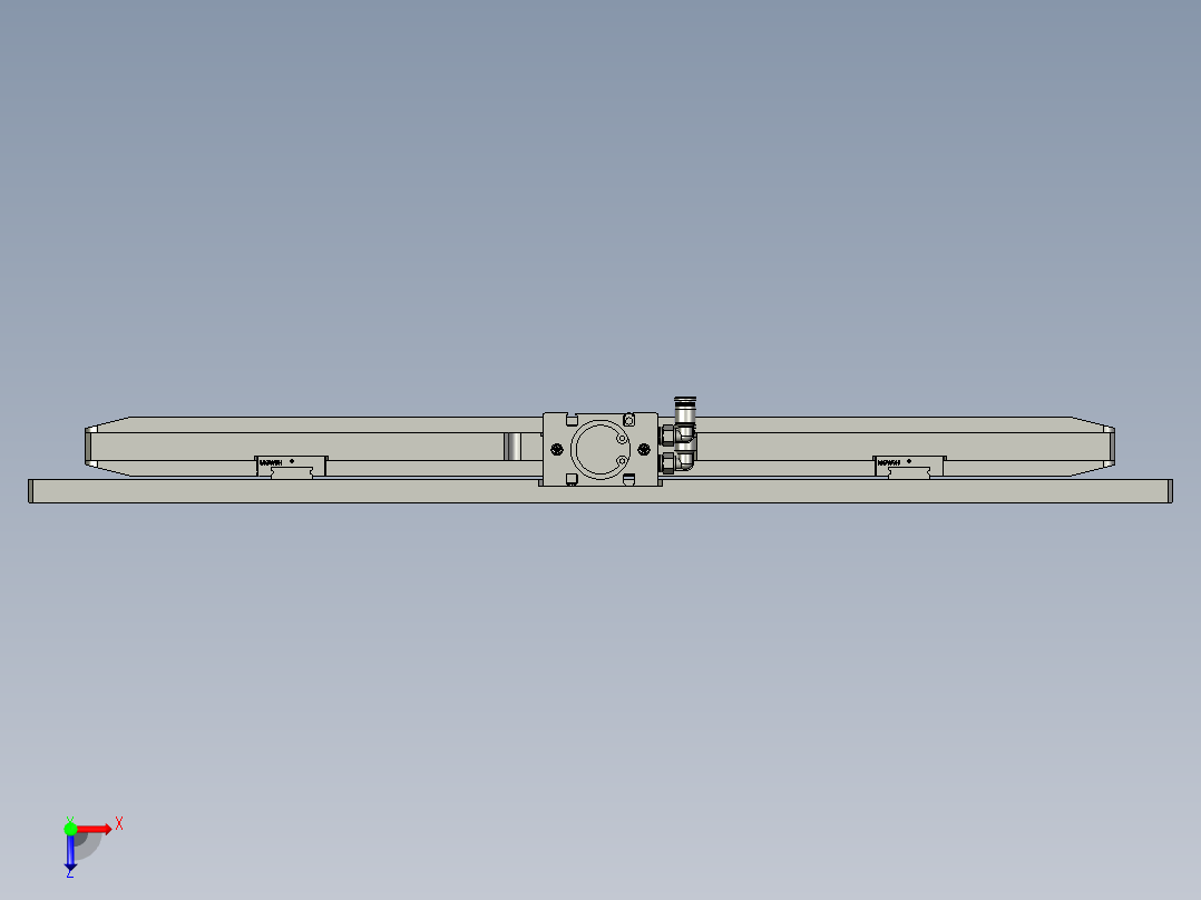 170423A4-NG入口阻挡组件1俯视图