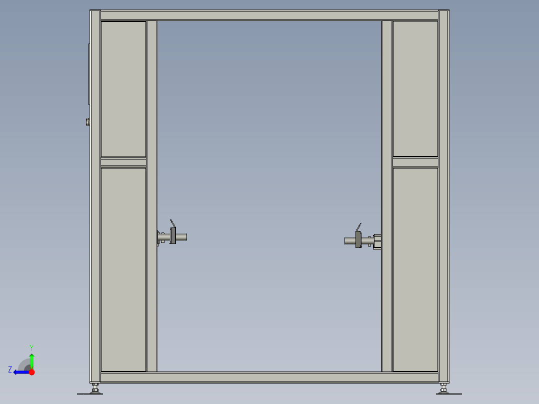 CCD拆跺机组装右视图